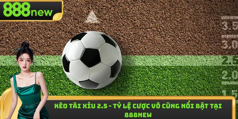 Kèo Tài Xỉu 2.5 - Tỷ Lệ Cược Vô Cùng Nổi Bật Tại 888new