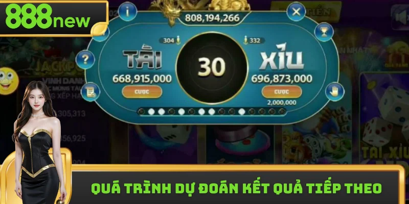 Quá trình dự đoán kết quả tiếp theo